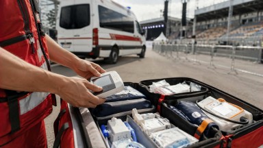Дежурство скорой на мероприятиях в Батайске