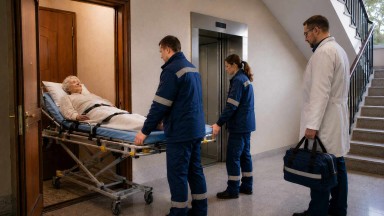 Транспортировка больных после выписки в Батайске