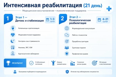 Реабилитация за 21 день в Батайске